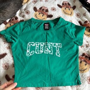 Green Graphic T-Shirt